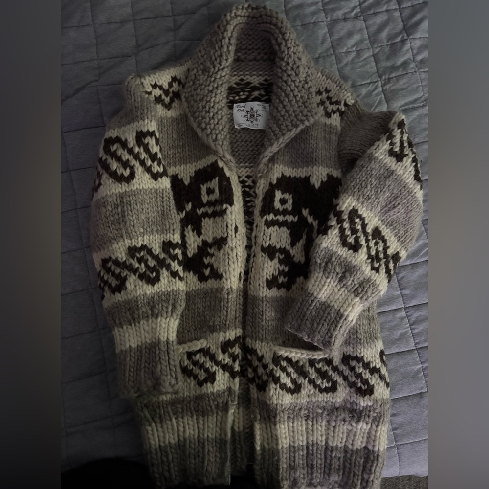 Genuine BC  Cowichan sweater